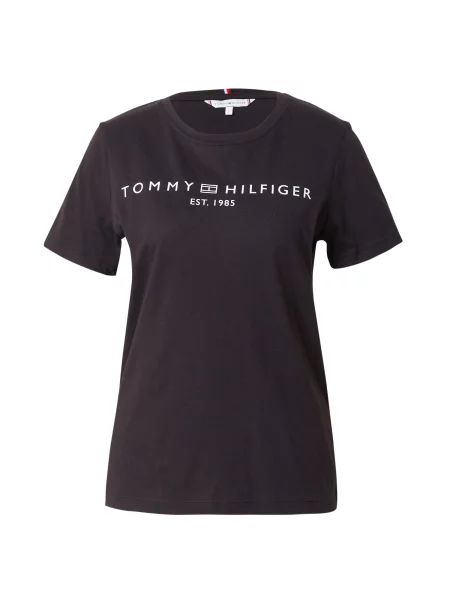 Tommy Hilfiger Tricou Logo negru