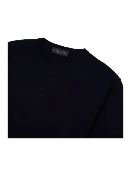 Sweter Brooks Brothers z kaszmiru niebieski