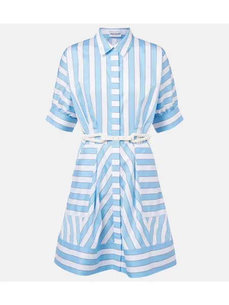 Rochie Rebecca Vallance cu dungi albastru