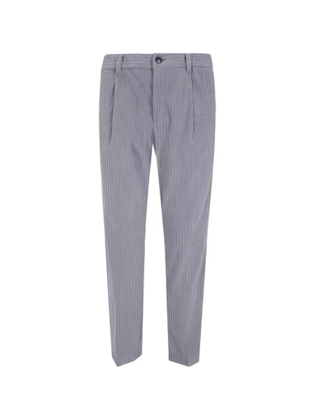 Pantaloni Herno de catifea cord gri
