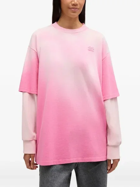 Tricou Ganni roz