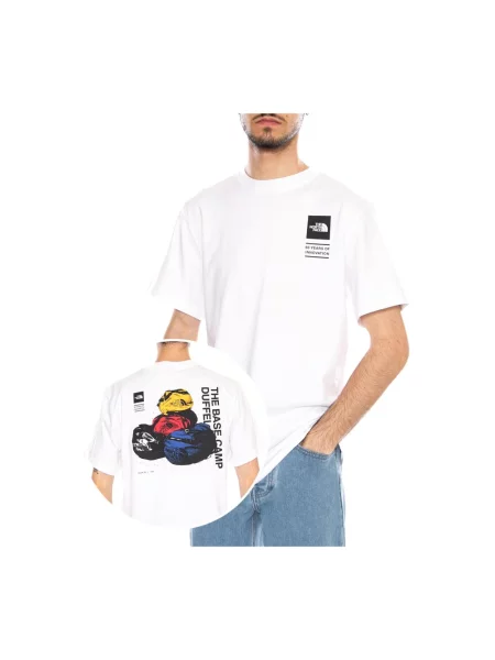 T-shirt The North Face Bcd Celebration Relaxed Short Sleeve Tee-Graphic TNF White S biała
