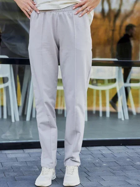Штани спортивні Umon бавовна/еластан сірий