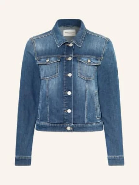 Marc O'polo Džínová Bunda cashmere dark blue wash modrá