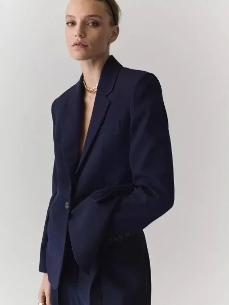 Піджак MANGO NEWARK темно-синій синій