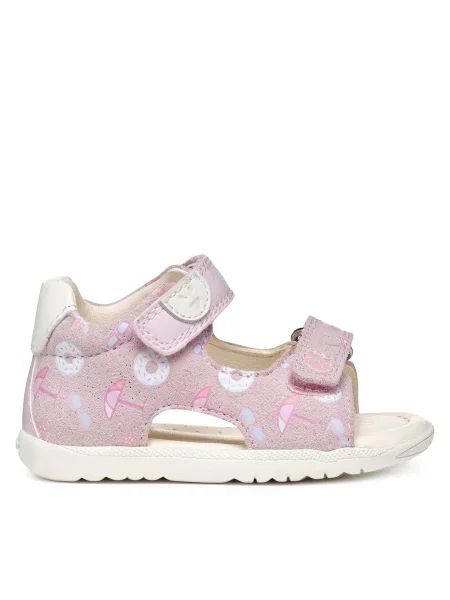 Σανδάλια Geox B Sandal Macchia ροζ