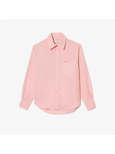 Рубашка Lacoste голубая