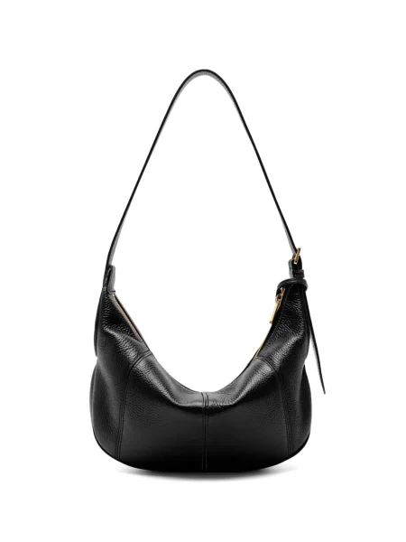 Geanta de piele Lancel din piele negru