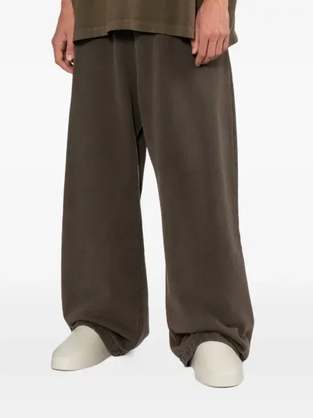 Pantaloni Fear Of God cu petice alergare maro