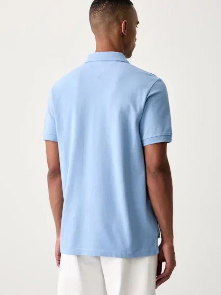 Tommy Jeans polo niebieska