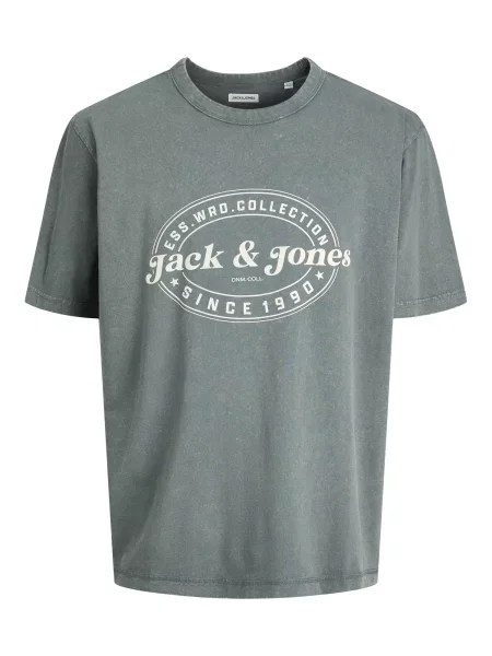 JACK & JONES Tricou JJDover crem gri