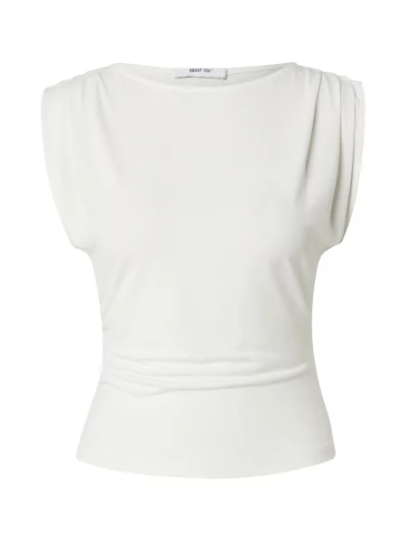 ABOUT YOU Top Polly murdar alb