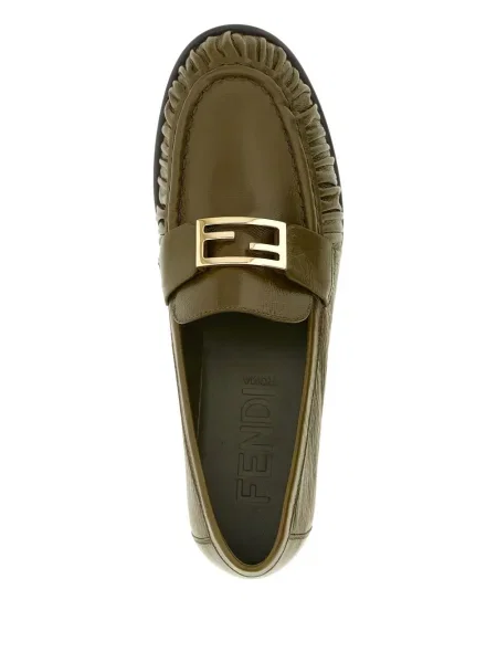 Pantofi loafer Fendi verde
