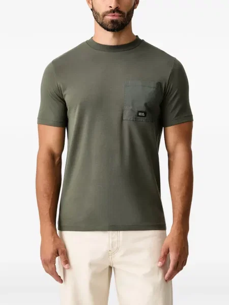 Tricou Karl Lagerfeld cu autograf verde