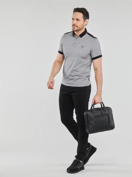 Tricou Armani Exchange gri