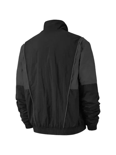 Тениска Nike с принт с градиентным принтом с качулка синьо