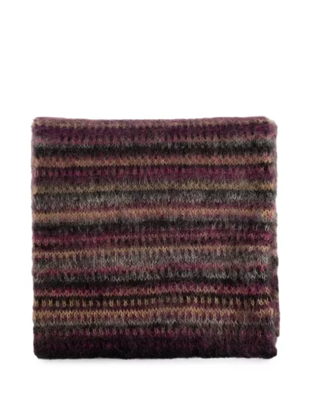 Fular Isabel Marant cu dungi violet