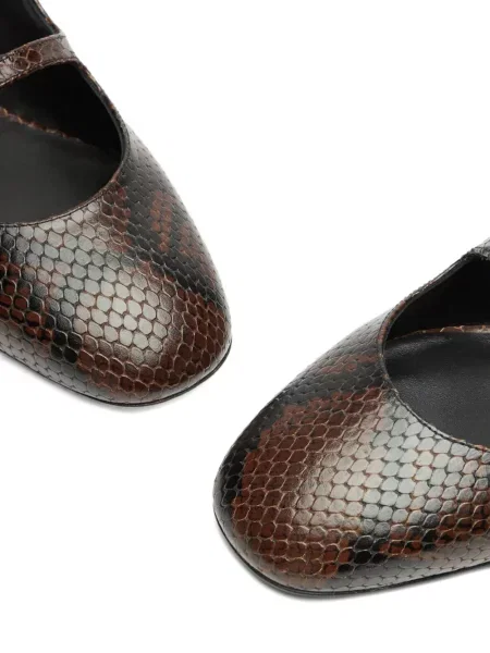 Pantofi cu toc Stuart Weitzman fără toc maro