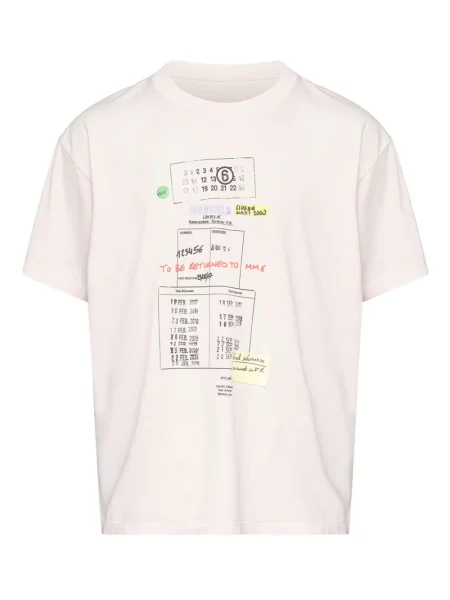 Tricou Mm6 Maison Margiela roz