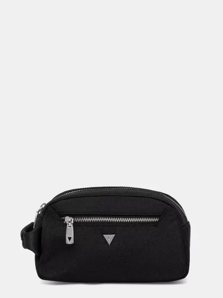 Pungă cosmetică Guess negru