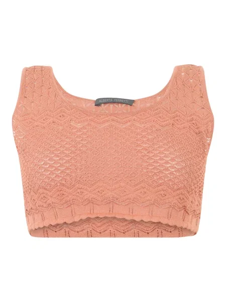 Top Alberta Ferretti różowy
