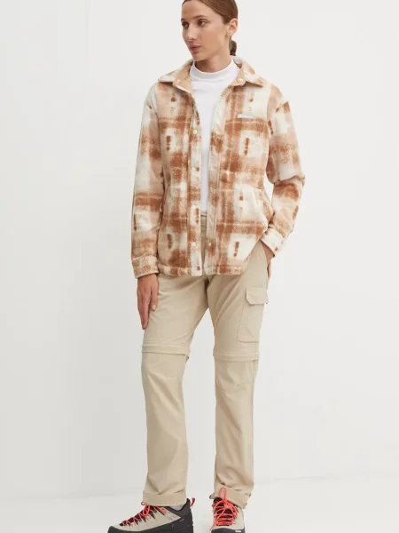 Columbia koszula Benton Springs relaxed beżowy