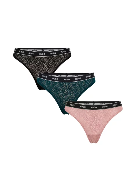 Stringi Boss koronkowe