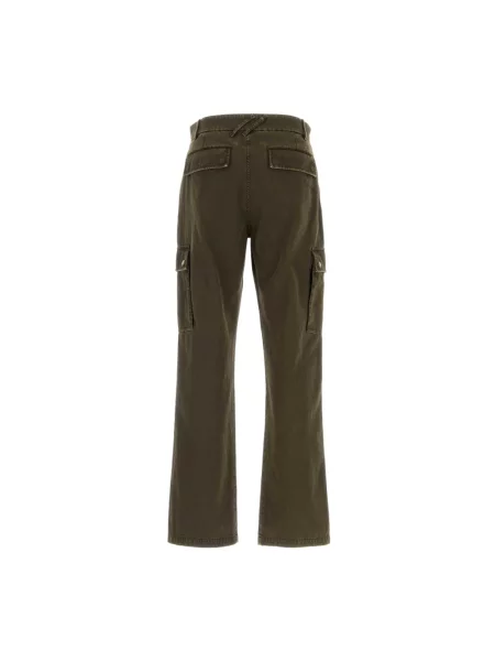 Spodnie cargo Burberry zielone
