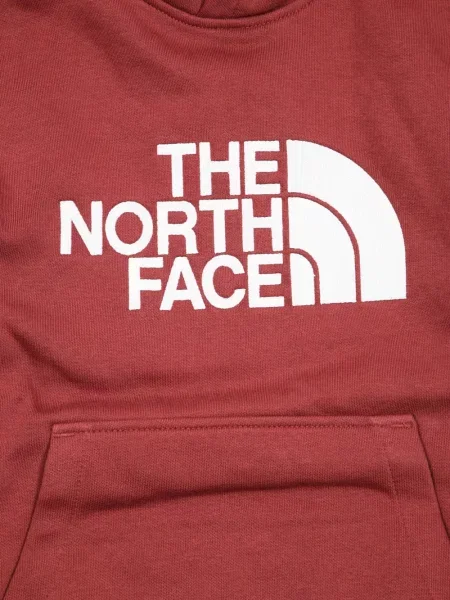 Bluza z kapturem dziecięca The North Face czerwona