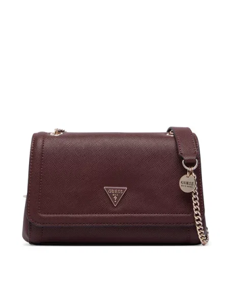 Guess Ročna torba Noelle II Bordo rdeča