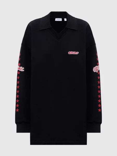 Платье Off-white черное