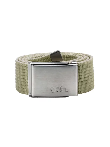 Fjällräven Canvas Belt Light Khaki Mężczyźni Pasek Fjällräven Size: One size zielony