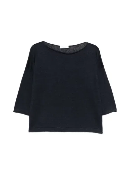 Sweter Roberto Collina niebieski