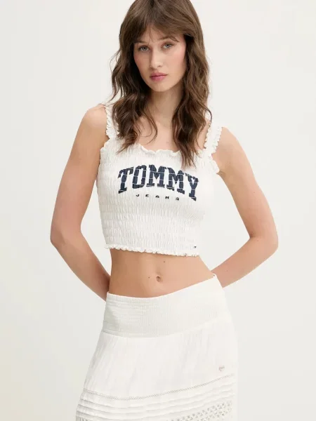 Top Tommy Jeans bijela