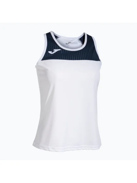 Tricou de tenis pentru femei Joma Montreal Tank Top alb/maroiaj alb