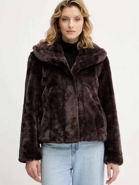 Guess kurtka przejściowa brązowy