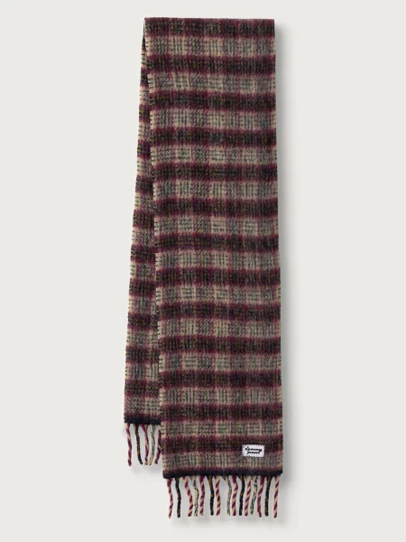 Tommy Jeans fular pentru femei cu lână bej