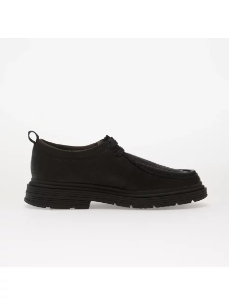 Sneakers Clarks Badbury Seam Black Leather EUR 42 czarne