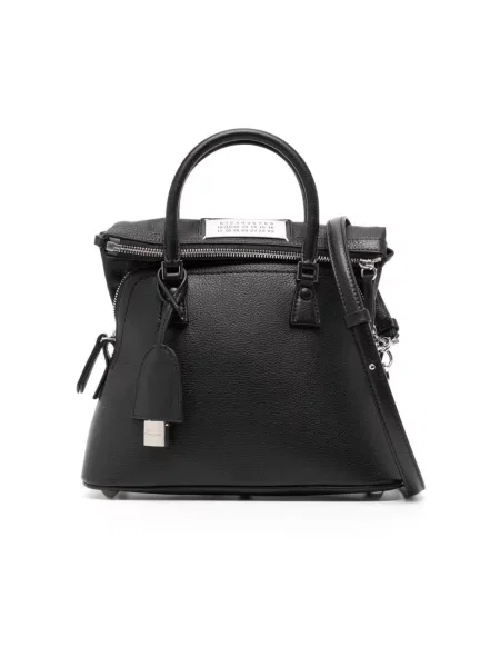 Torebka Maison Margiela skórzana czarna