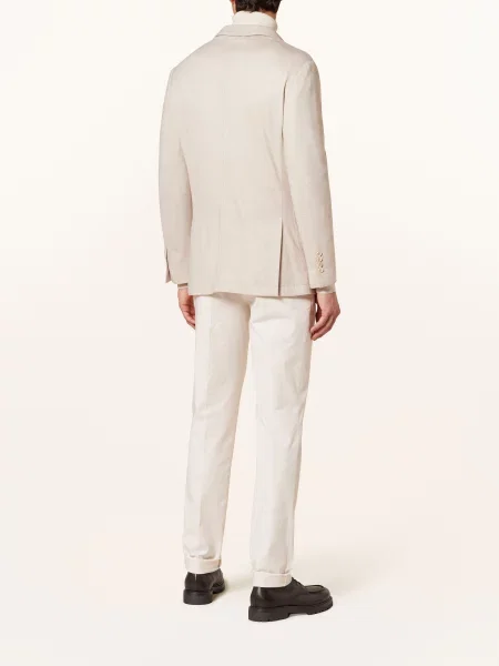 Brunello Cucinelli Kašmírové Sako Extra Slim Fit béžová