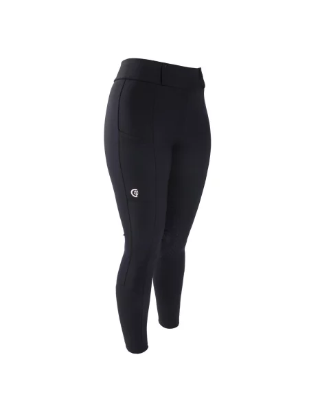 Legginsy jeździeckie z gripem na kolanach dla kobiet Kentucky Horsewear Classic niebieskie