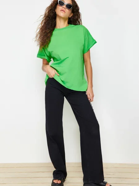 Majica Trendyol zelena