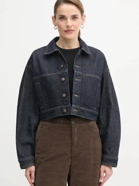 Jeans jakna Calvin Klein Jeans mornarsko modra