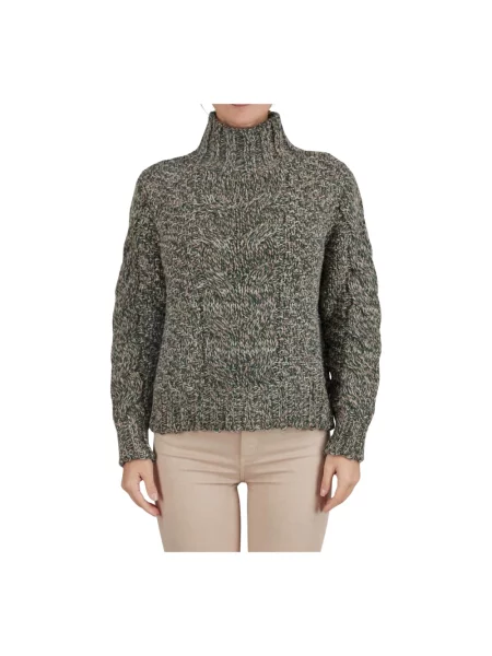 Sweter z golfem Kiton z kaszmiru