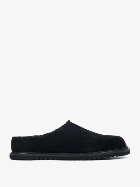 Велюровые сабо Estro черные