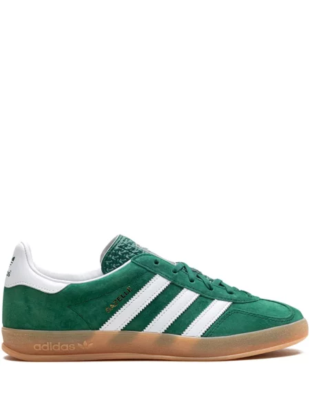 Sneakerși Adidas Gazelle din piele de căprioară verde