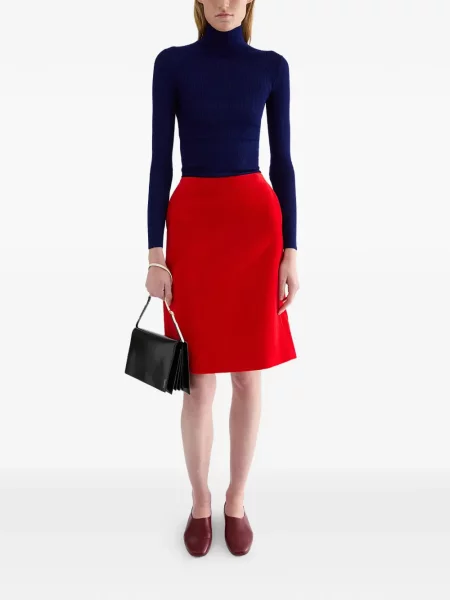 Pulover Jil Sander tricotate violet
