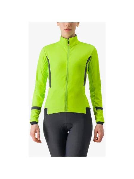 Kurtka Castelli Dinamica 2 GORE-TEX INFINIUM™ Electric Lime Black S czarna