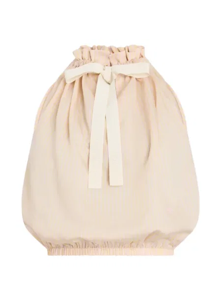 Bluzka Patou z kokardką bez rękawów w paski