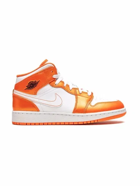 Sneakersy dziecięce Jordan Air Jordan 1 pomarańczowe